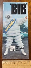 Vintage Advertising Brochure Bib Michelin Man Tires History
