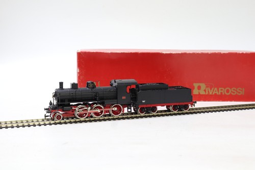Locomotora de vapor Rivarossi 1156 escala Ho clase 1-3-0 gr FS 625 058 en caja | Condition: Used