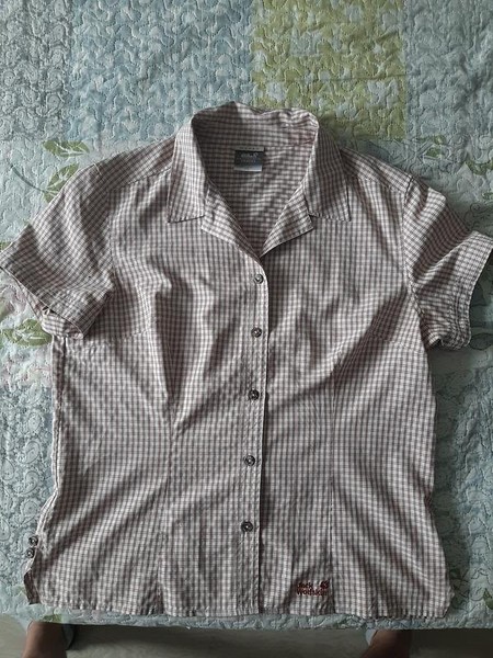 Women Jack Wolfskin Shirt White XL