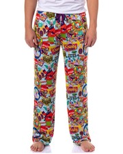 Pigiama da notte The Simpsons Lounge Pants uomo Krusty Clown