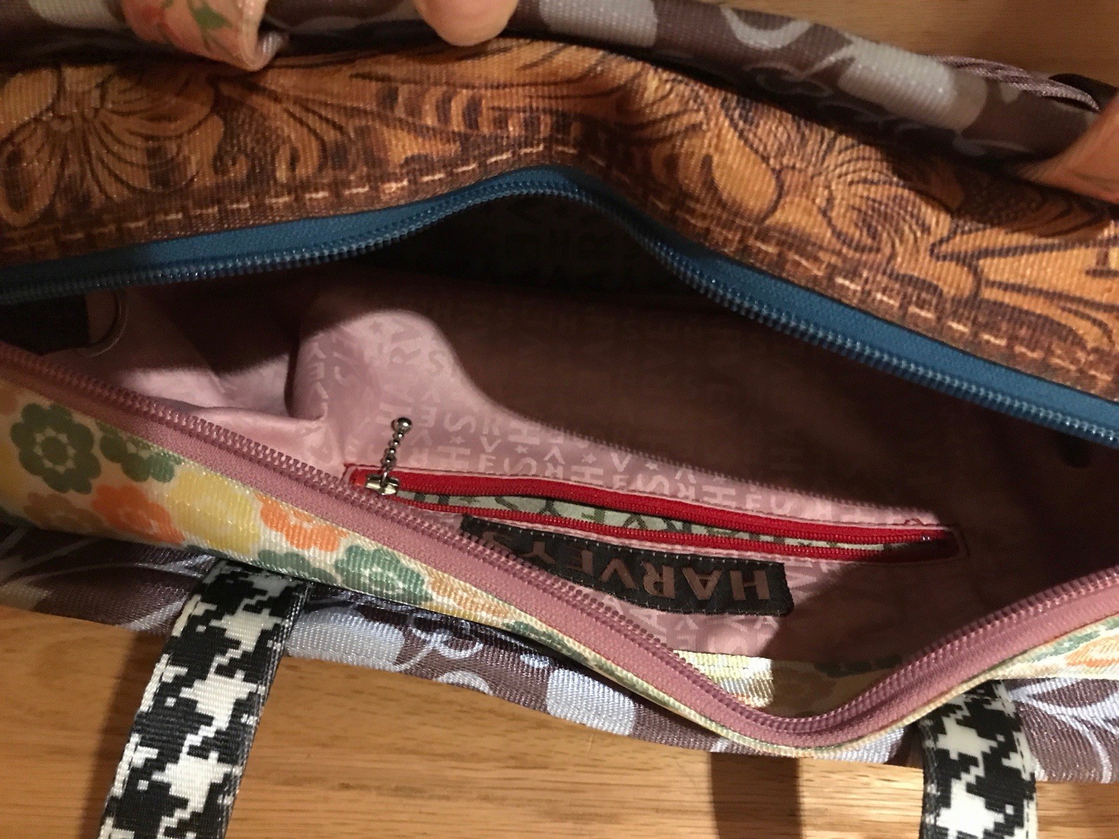 Harveys Patchwork Large Satchel - image 8