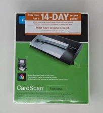 DYMO CardScan Executive Business Card Scanner & Contact Management PC & MAC
