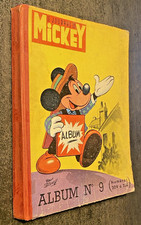 Reliure Album Journal de MICKEY N° 9 - 1956 - Bel Etat. Cote BDM : 110 €