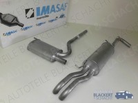 Imasaf Auspuffset Mitteltopf+Endtopf für Audi A4+Avant 1.9 TDI B5 55/66KW 95-01