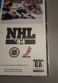 NHL '94 (Sega CD, 1994)  CIB Complete W/ Reg Card TESTED