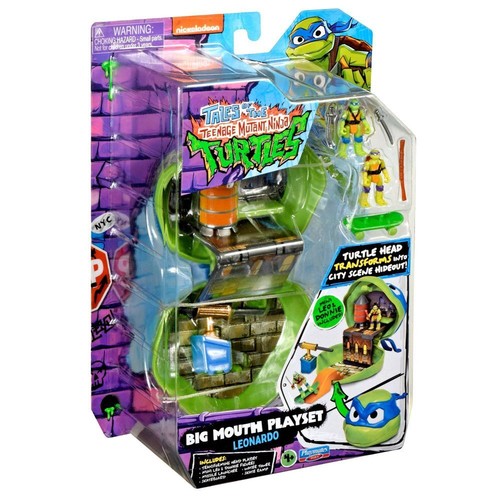 Juego Tales of The Teenage Mutant Ninja Turtles Big Mouth Raphael & Leonardo - Imagen 17 de 17