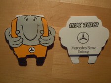 MERCEDES BENZ  Unimog UX 100  Werbe Streichhölzer Werbeartikel  1996