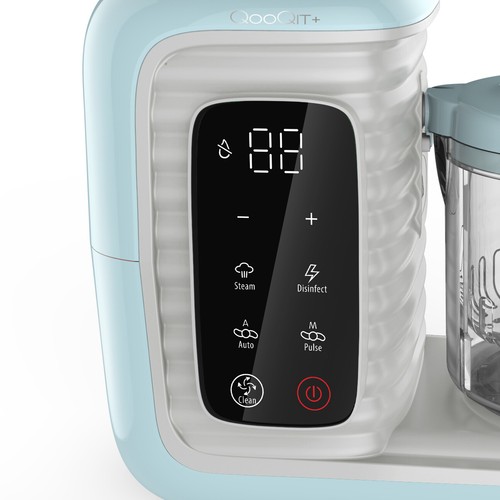 Qooqit+ Cloud 7 en 1 Babycook Bebé Food Maker Baby Licuadora Vapor Chopper ¡NUEVA! - Imagen 4 de 7