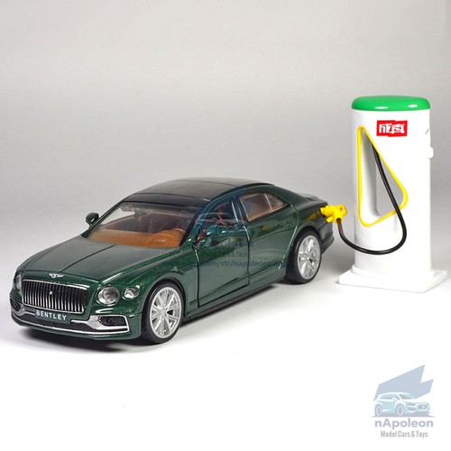 1:38 Bentley Flying Spur Modelo Híbrido Coche Aleación Diecast Vehículo Colección de Regalo - Imagen 5 de 14