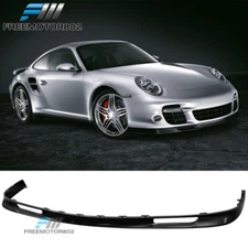 Fit 07-13 Porsche 997 Turbo S OE Style Front Bumper Lip Spoiler PU