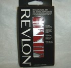 REVLON**Nail Art**3D (18) JEWEL APPLIQUES Denim&Diamonds~#04 ZIP IT~~NEW~~BOXED  — photo 3