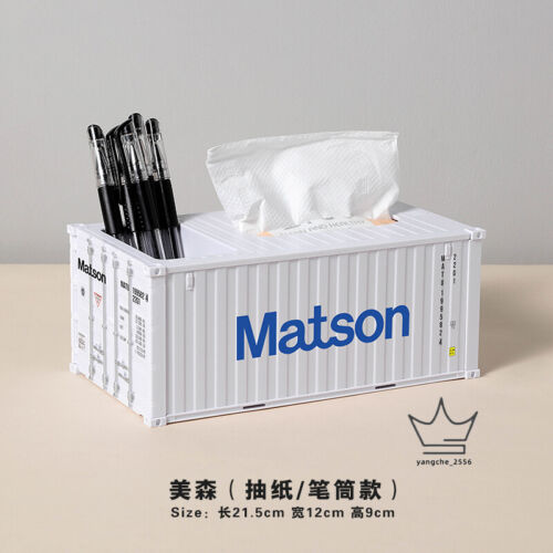 1:28 Industrial Shipping Container Tissue Box ABS Napkin Paper Container Kitchen - Picture 20 of 38
