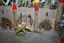 elastolin 7 cm  landsknecht fusser sammler bemalung umbau  usw nr 22