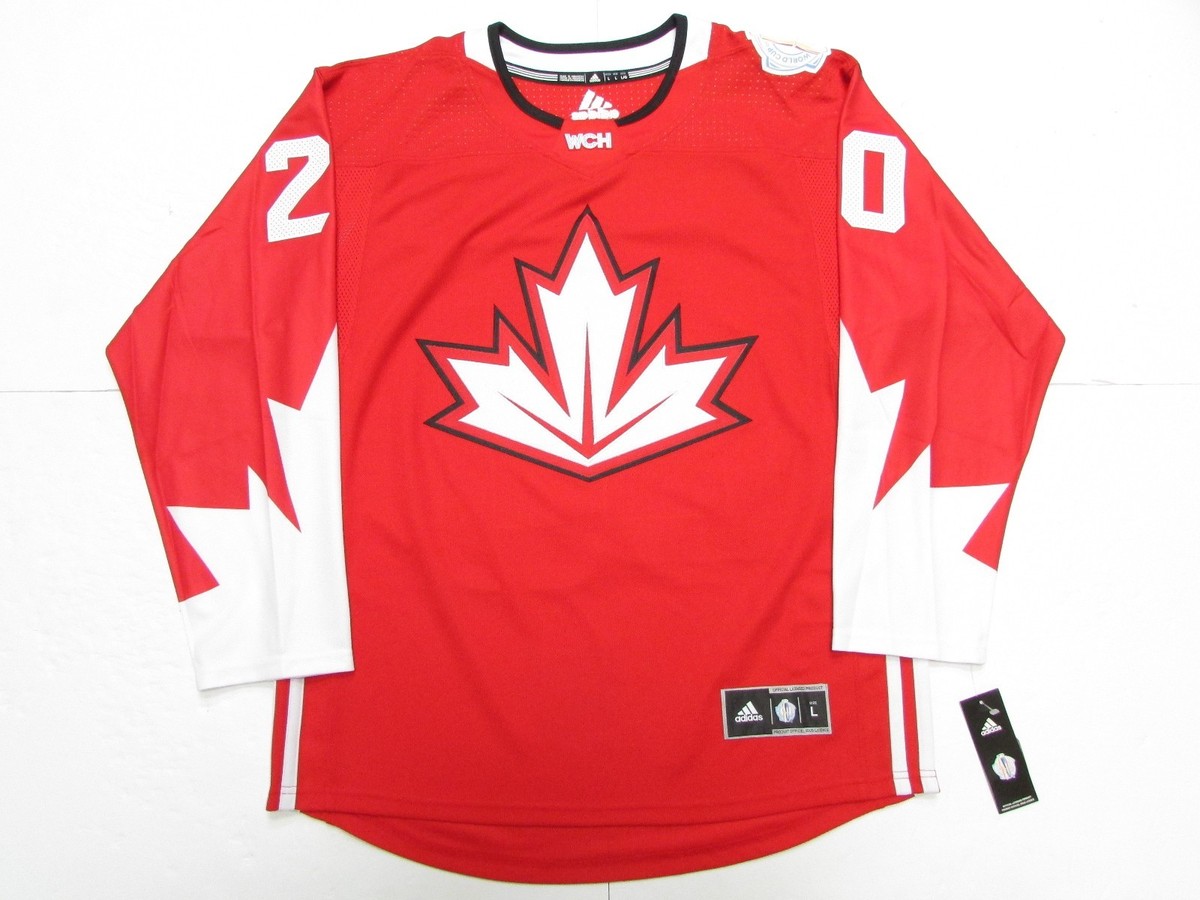 JOHN TAVARES TEAM CANADA RED WORLD CUP OF HOCKEY ADIDAS JERSEY