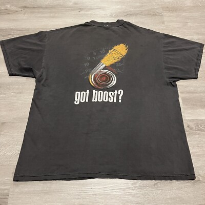 Vintage  Got Boost  Turbo Racing T-Shirt Tagged XL Fits Large 90s Vtg