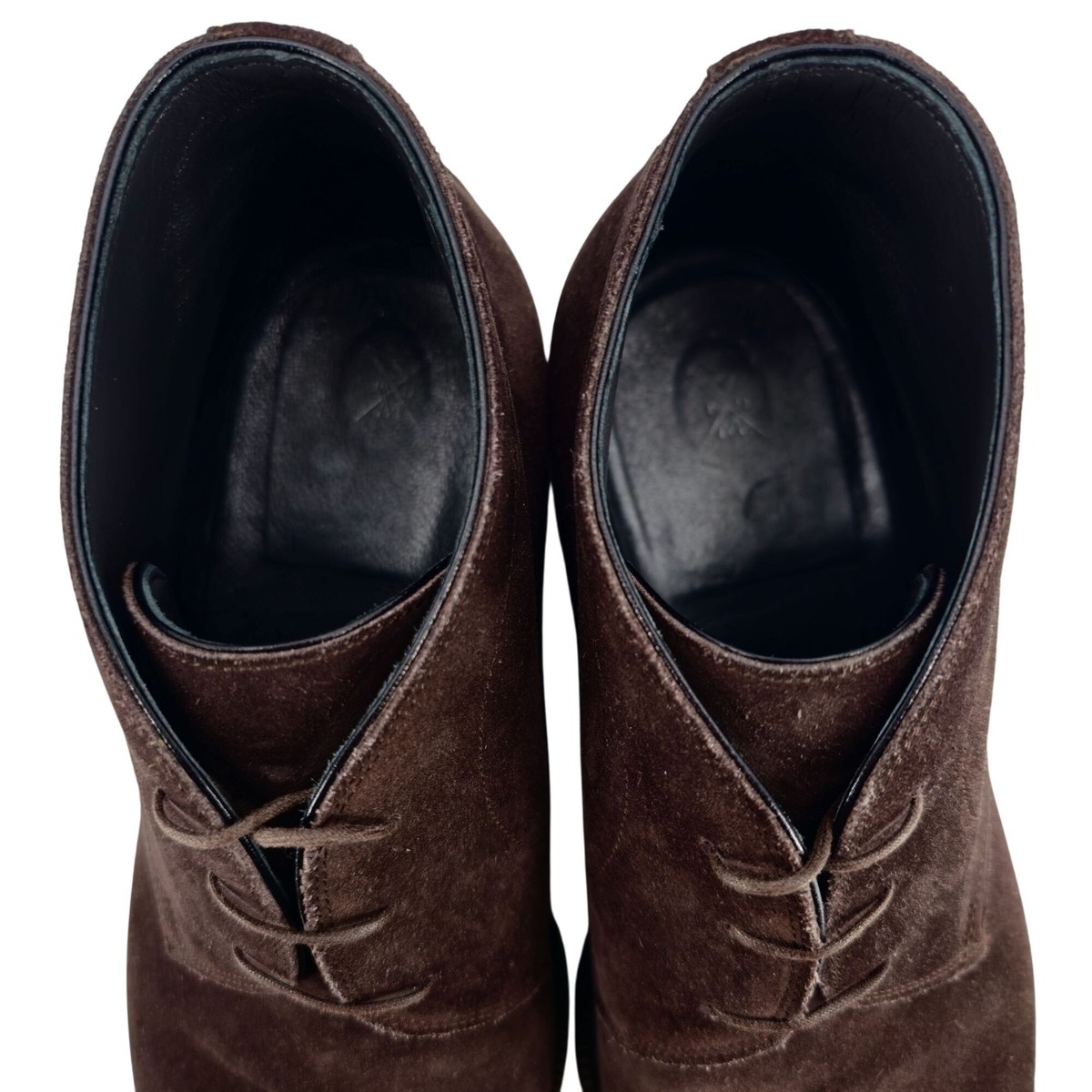 $500 Sutor Mantellassi Italian Men 11 Brown Suede Leather  display picture 1