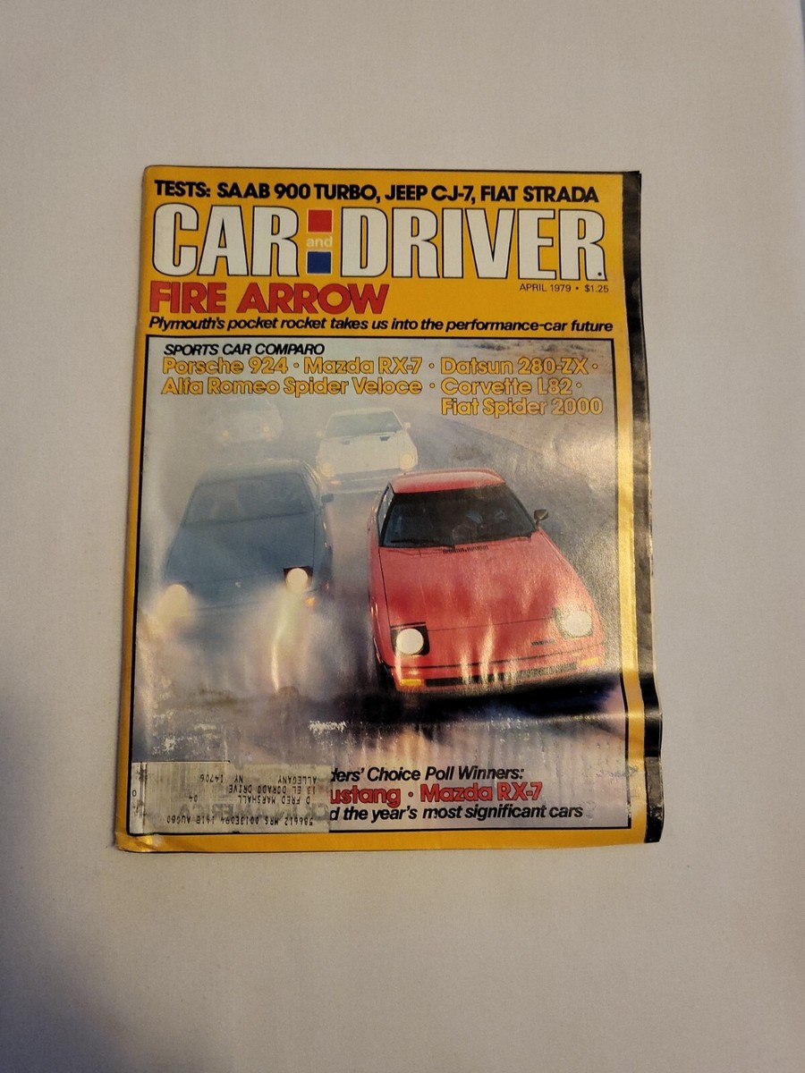 1979 April, Car and Driver Magazine, Porsche 924, (CP383) | eBay