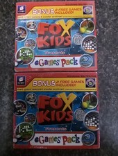Fox Kids Presents eGames Pack PC CD Rom 2000 Game Lot Of 2 New