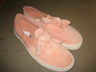 velvet authentic knotted vans