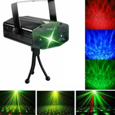 Mini RGB Projector Stage Lights LED R/G Disco Lighting Xmas Party KTV DJ Light