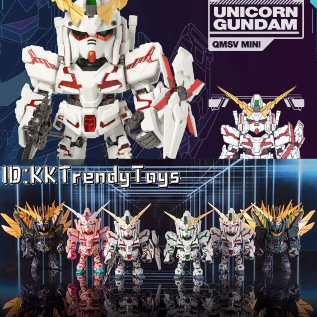 unicornコンパウンド等まとめ売り！ Bandai Namco QMSV Mini RX-0 Unicorn Gundam Series Blind Box Figure