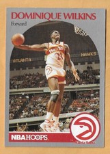 DOMINIQUE WILKENS ATLANTA HAWKS #36 NBA HOOPS 1990-91