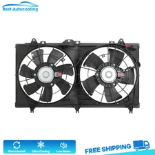 623660 Radiator Cooling Fan Assembly For 2012 13-2015 Chevrolet Camaro 3.6L 6.0L