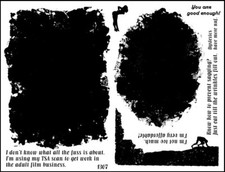 Unmounted Rubber Stamp Plate, Unmounted/Uncut Pink Rubber Stamps