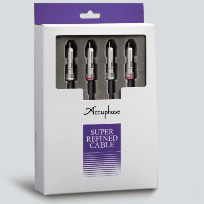 1m ACCUPHASE SUPER REFINED CABLE ケーブル Accuphase super refined cable RCAケーブル1.0m FS: assorted ASLC