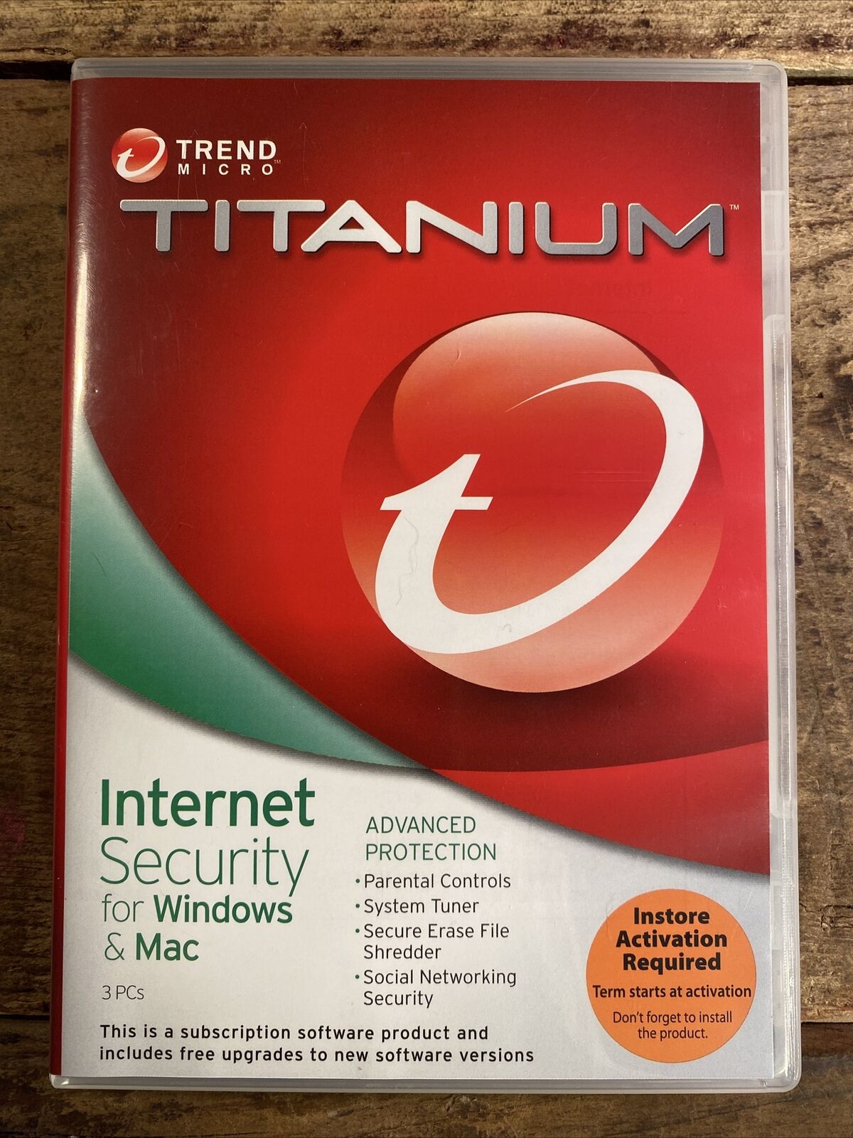 Trend Micro Titanium Internet Security 3 Devices Apple Windows