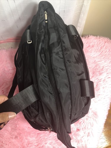 Mujer De Moda Negras Casuales Bolsos Para Dama Multi bolsillos 7 Bolsa de hombro - Picture 10 of 16