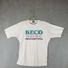VTG Keco 96.5 Oklahoma City Country Radio Station T-Shirt Medium Actual 19X26