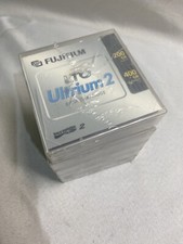 FUJIFILM LTO-2 200GB/400GB Ultrium-2 Tape Data Cartridge Qty 5 New Sealed