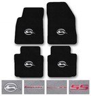 4pc Carpet Floor Mat Set for 1983-2018 Chevrolet Impala - Choose Logo & Color