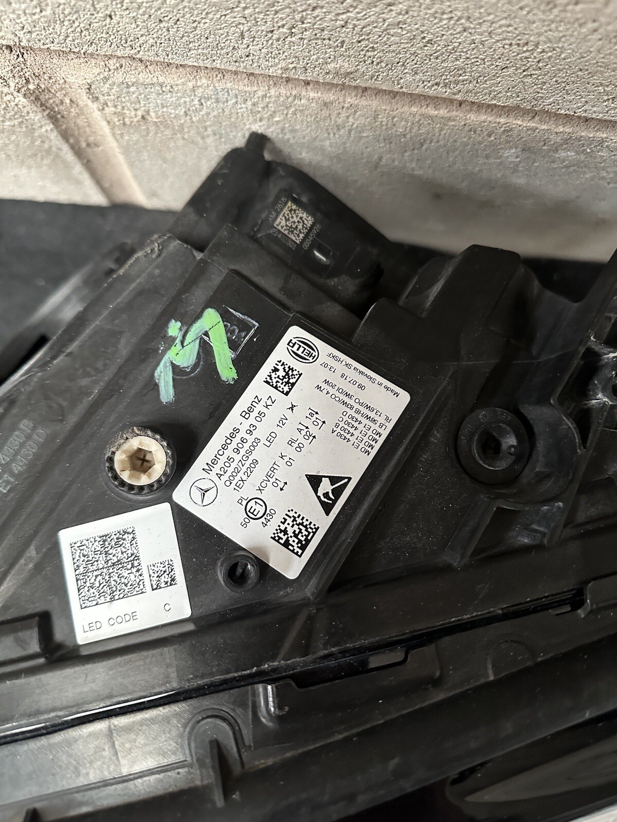 MERCEDES C Class W205 AMG C63 A2059069305KZ Full LED for sale  