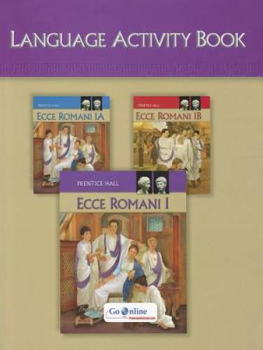 ECCE ROMANI 2009 LANGUAGE ACTIVITY BOOK LEVEL 1/1A/1B - Paperback ...