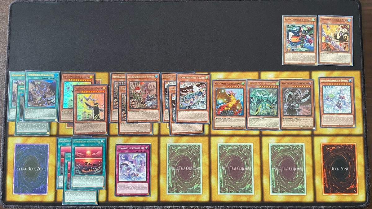 Yu-Gi-Oh! Floowandereeze (Floo) Deck Core LP 1st edition (4 UR, 4 SR, 10R,  3C) | eBay
