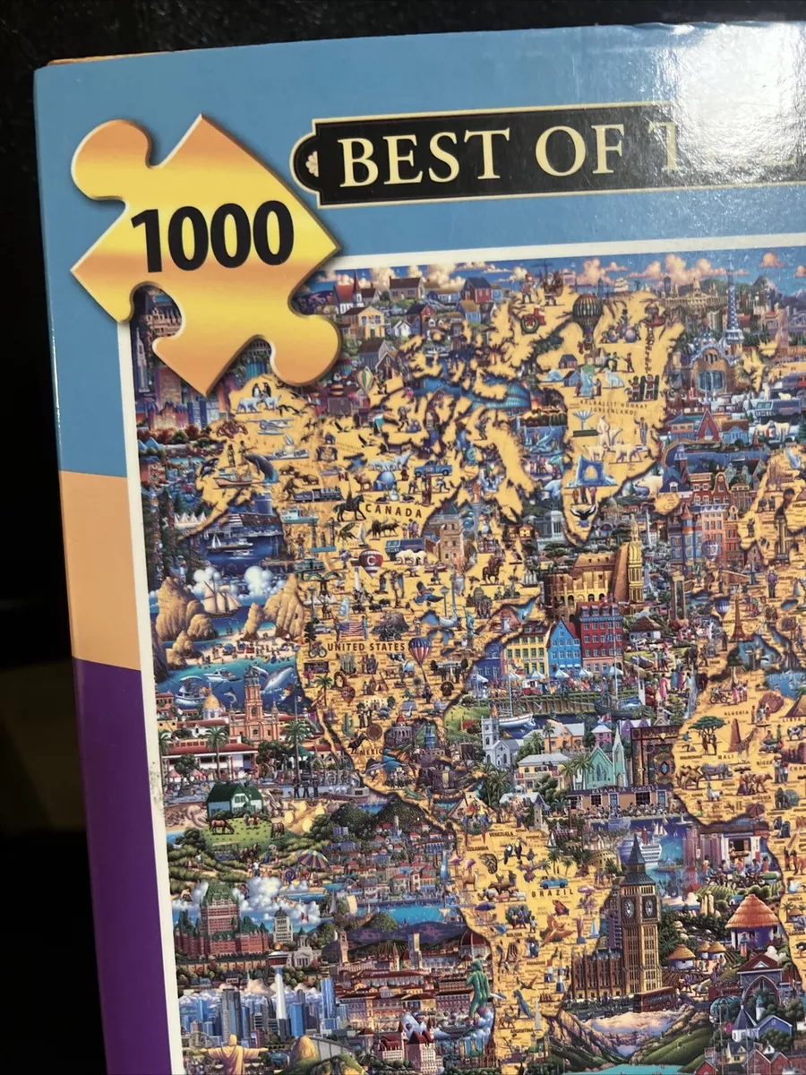 World Piece Dowdle Jigsaw Puzzles - 1000 Piece Dowdle Jigsaw Puzzle