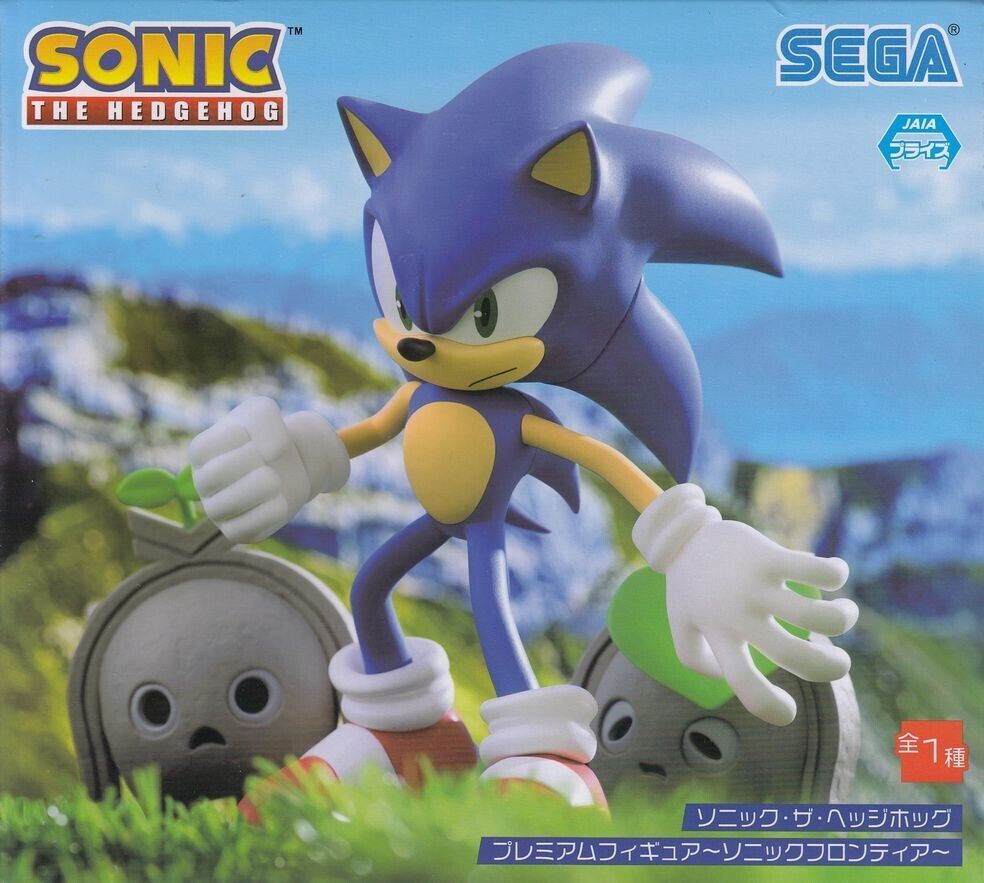  SEGA Sonic The Hedgehog Premium Figure Sonic Frontiers : Video  Games