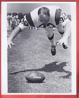 1963 LOS ANGELES RAMS 8 X 10 GLOSSY TYPE 1 JACK PARDEE | eBay