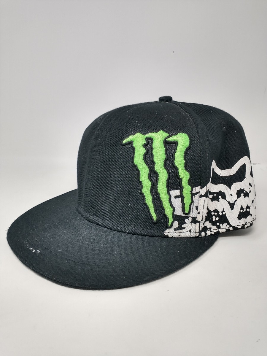 Monster Energy Fox Racing 4 Ricky Carmichael Hat Cap Adult 7 1/2