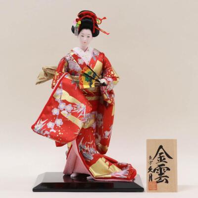 Japanese Doll GEISHA Oyama doll kyuugetu H38cm 金雲 | eBay
