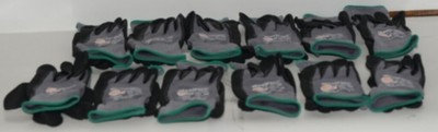 ATG MaxiFlex Ultimate 34 847 M Light Weight Polyurethane Coated Gloves 12 Pair