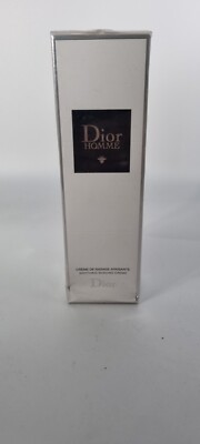 Dior Homme Beruhigende Rasiercreme 125ml, Herren Pflegebix Imperfect Neu UVP 49£