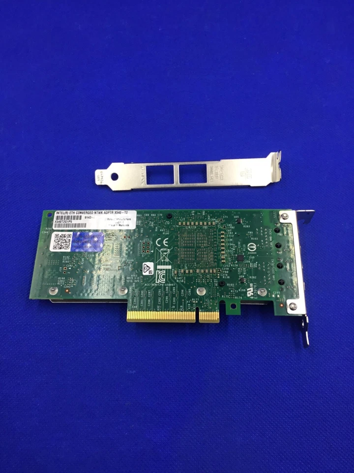 X540T2BLK ORIGINAL INTEL 10Gb X540-T2  DUAL PORT NIC NETWORK ADAPTER X540T2BLK - Image 3 of 4