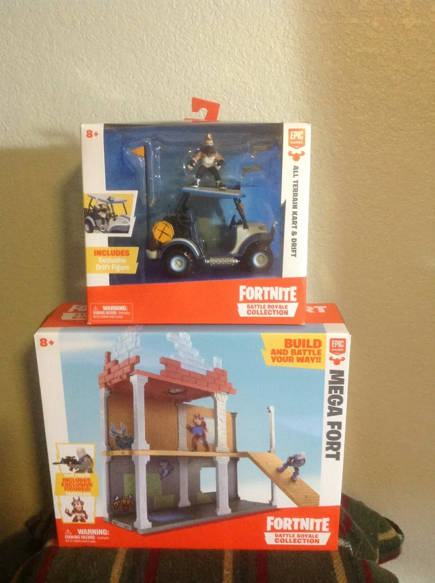 Fortnite Battle Royale Mega Fort Playset, with 2 Exclusive Mini