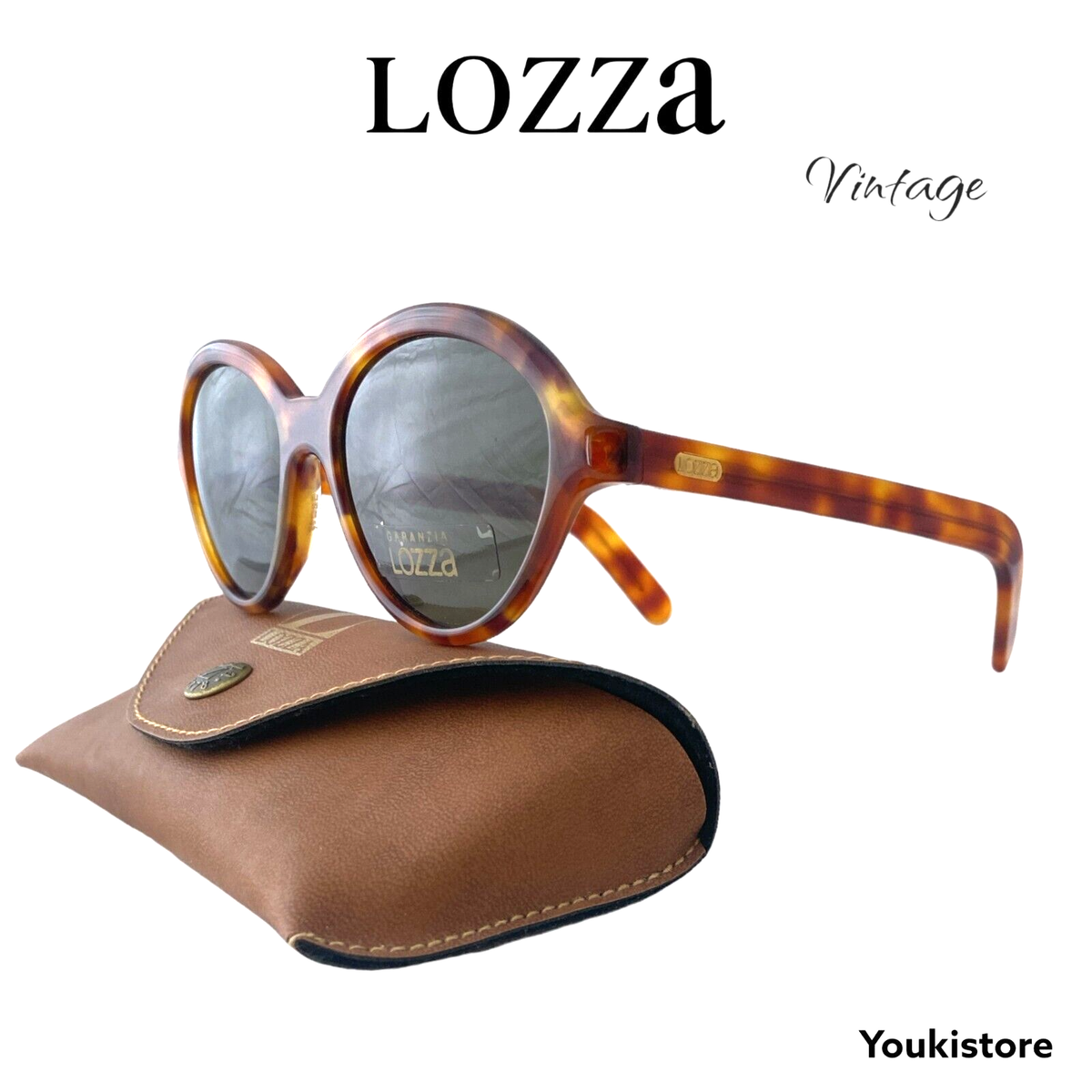 LOZZA occhiali da sole HAITI col 022 RARE VINTAGE 80s HAND MADE ITALY  sunglasses