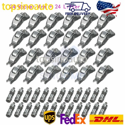 48pcs/set Rocker Arms & Lifters For 3L3Z6564BA Ford F150 Mustang 4.6L