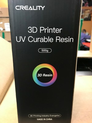 Transparent Green - Crealty 3D Printer UV Curable Resin 500g New!
