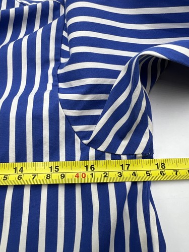 RALPH LAUREN Classic Fit Striped Dress Shirt Kid's Girl's Size M - Picture 5 of 8